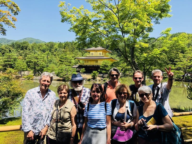 Kinkakuji group picture